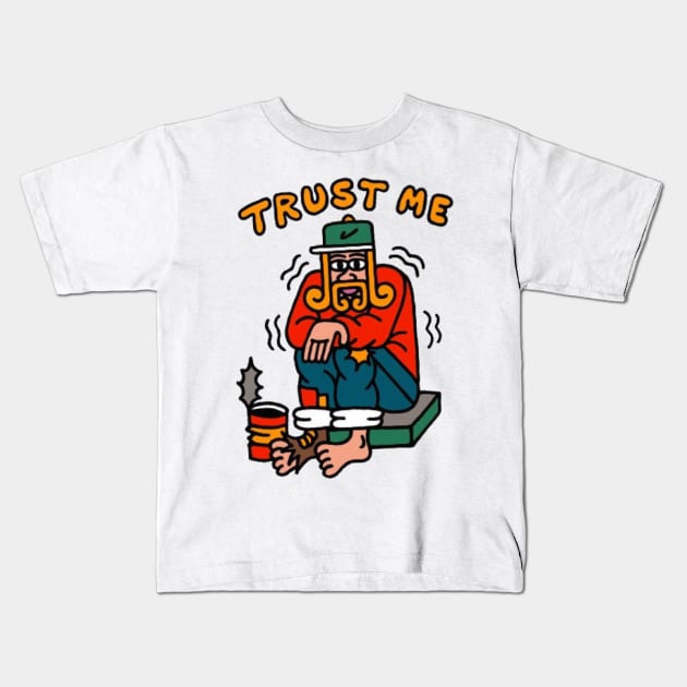 Trust me Kids T-Shirt by OldSchoolRetro